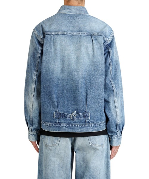 marka（マーカ）の「marka / マーカ：TYPE-1 DENIM JACKET -ORGANIC COTTON 13.5oz SELVEDGE DENIM-：M25C02BL02C[COR]（デニムジャケット・メンズ・ブルー系その他・1(S)）」の7枚目の写真