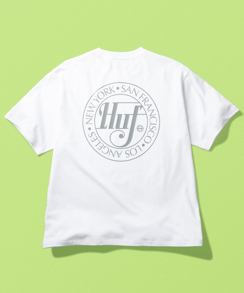 HUF(ハフ)の「SHARP SCRIPT TEE(Tシャツ/カットソー・メンズ・ブラウン系その他/ライトブルー/ブラック/ホワイト・L/M/XL/S)」の6枚目の写真