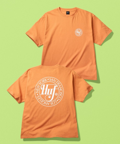 HUF(ハフ)の「SHARP SCRIPT TEE(Tシャツ/カットソー・メンズ・ブラウン系その他/ライトブルー/ブラック/ホワイト・L/M/XL/S)」の13枚目の写真