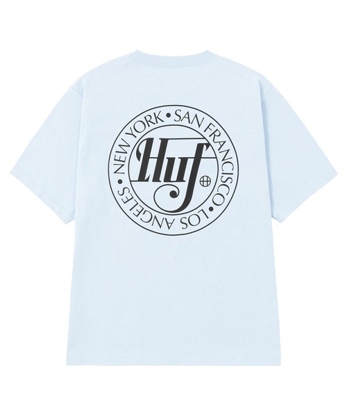HUF(ハフ)の「SHARP SCRIPT TEE(Tシャツ/カットソー・メンズ・ブラウン系その他/ライトブルー/ブラック/ホワイト・L/M/XL/S)」の18枚目の写真