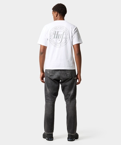 HUF(ハフ)の「SHARP SCRIPT TEE(Tシャツ/カットソー・メンズ・ブラウン系その他/ライトブルー/ブラック/ホワイト・L/M/XL/S)」の22枚目の写真