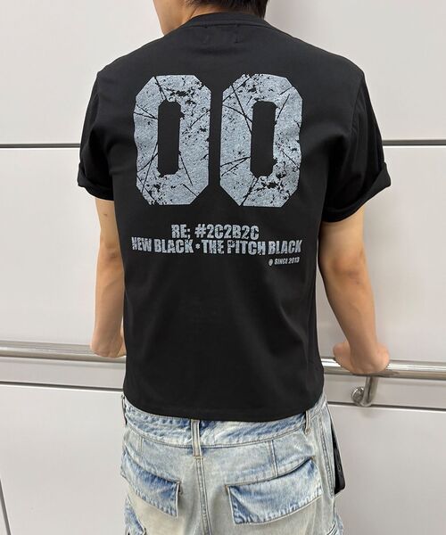 PITCHBLACK(ピッチブラック)の「RE ZERO CROP TEE (BLACK)(Tシャツ/カットソー・メンズ・その他・MEDIUM/LARGE/X-LARGE)」の6枚目の写真