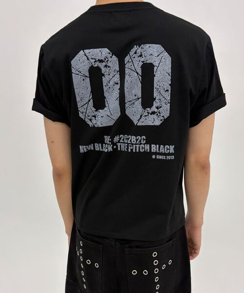 PITCHBLACK(ピッチブラック)の「RE ZERO CROP TEE (BLACK)(Tシャツ/カットソー・メンズ・その他・MEDIUM/LARGE/X-LARGE)」の7枚目の写真