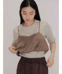 Balloon lame bustier