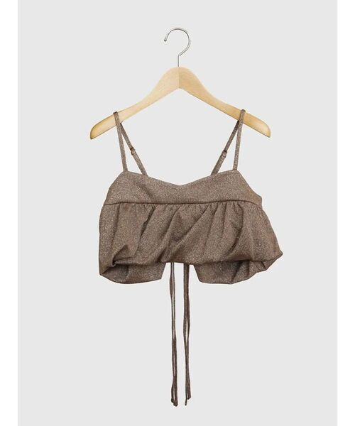 FIKA.(フィーカ)の「Balloon lame bustier(その他トップス・レディース・ブラウン/ブラック・FREE)」の15枚目の写真