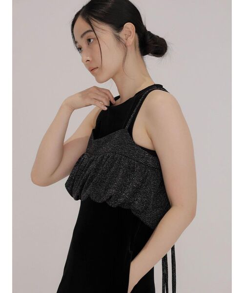FIKA.(フィーカ)の「Balloon lame bustier(その他トップス・レディース・ブラウン/ブラック・FREE)」の17枚目の写真
