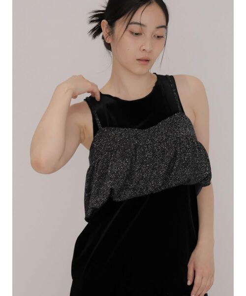 FIKA.(フィーカ)の「Balloon lame bustier(その他トップス・レディース・ブラウン/ブラック・FREE)」の19枚目の写真