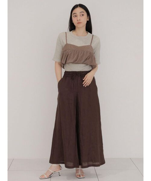 FIKA.(フィーカ)の「Balloon lame bustier(その他トップス・レディース・ブラウン/ブラック・FREE)」の12枚目の写真