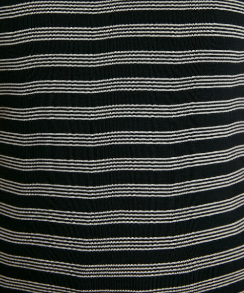 FREAK'S STORE(フリークスストア)の「MILLER × FREAK'S STORE/ミラー 別注 Panel Rib Half Sleeve Tee/ 別注パネルリブ 半袖Tシャツ/ボーダー リブ Tシャツ(Tシャツ/カットソー・レディース・オフホワイト/レッド/ブルー/ブラック/ブラウン・フリ-)」の20枚目の写真