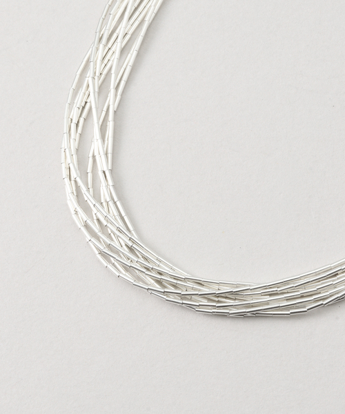 Harpo(アルポ)の「【Harpo/ハルポ】Skinny Bead Layered Necklace(ネックレス・レディース・シルバー・FREE)」の12枚目の写真