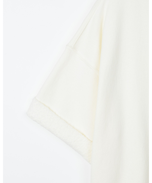 THEENDQUESTION（ジエンドクエスチョン）の「Half crewneck sweatshirt / IVORY（Tシャツ/カットソー・レディース・その他・FREE）」の13枚目の写真