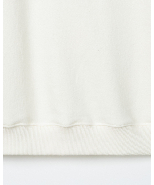 THEENDQUESTION（ジエンドクエスチョン）の「Half crewneck sweatshirt / IVORY（Tシャツ/カットソー・レディース・その他・FREE）」の14枚目の写真