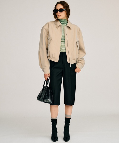 PRANK PROJECT（プランクプロジェクト）の「【2026Autumn Pre-Order】テーラードカプリパンツ / Tailored Capri Pants（その他パンツ・レディース・ブラウン/グレー/ブラック・38/36）」の12枚目の写真