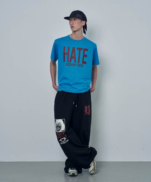 LOSERS CLUB(ルーザーズクラブ)の「HATE WISDOM TOOTH ロゴ 半袖Tシャツ ブルー(Tシャツ/カットソー・レディース・その他・0/1(M)/2(L))」の6枚目の写真