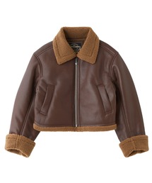 FAUX MOUTON JACKET