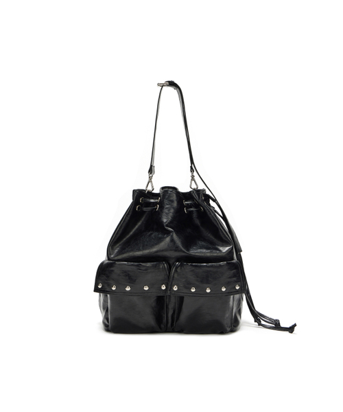 DEINET（ダイニット）の「DEINET 5-WAY STUD POCKET MULTI BAG IN BLACK（バックパック/リュック・レディース・その他・FREE）」の3枚目の写真