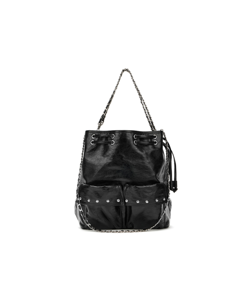 DEINET（ダイニット）の「DEINET 5-WAY STUD POCKET MULTI BAG IN BLACK（バックパック/リュック・レディース・その他・FREE）」の7枚目の写真