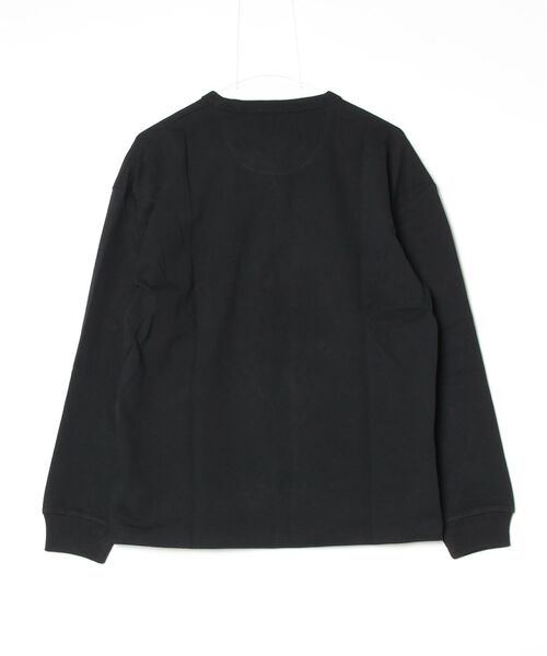 POLO RALPH LAUREN（ポロ ラルフ ローレン）の「リラックス フィット ジャージー ロングスリーブ Tシャツ（Tシャツ/カットソー・メンズ・ブラック系1・XS/XL/S/L/M）」の2枚目の写真