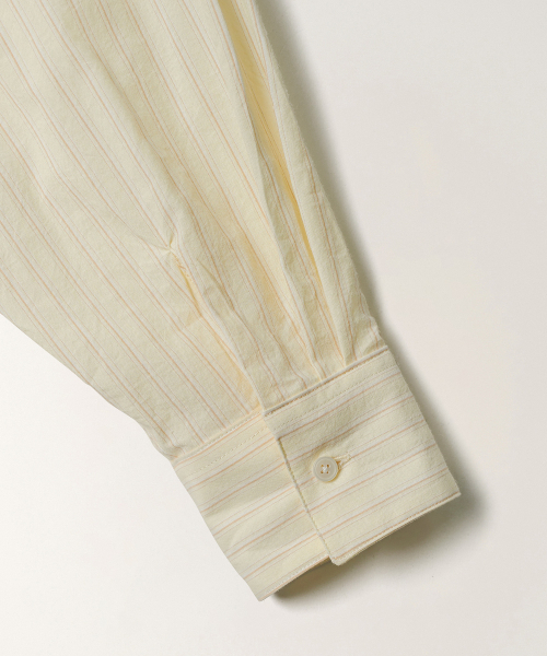TTUDEMENT(トュードメント)の「STRIPED SUMMER OVERSHIRT_YELLOW(シャツ/ブラウス・レディース・その他・FREE)」の6枚目の写真