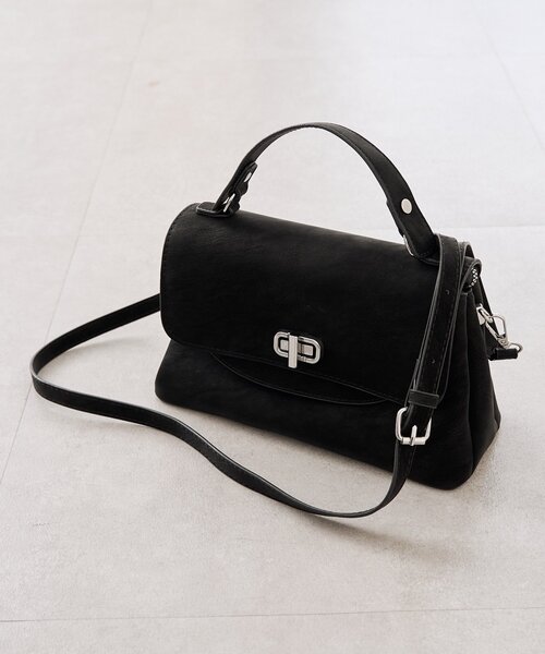 mystic(ミスティック)の「ダブルフラップ2wayBAG(トートバッグ・レディース・ブラック・ONE SIZE)」の14枚目の写真
