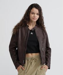 SINGLE RIDERS LEATHER JACKET