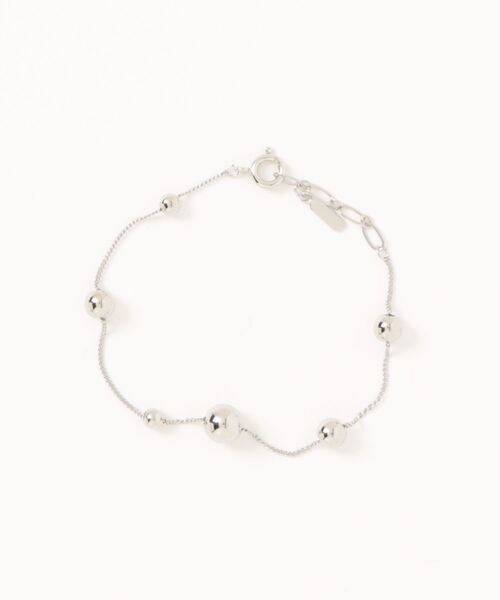 Scrap Book(スクラップブック)の「【Sea’ds mara】Rhythm ball bracelet(ブレスレット・レディース・シルバー/ゴールド・FREE)」の1枚目の写真
