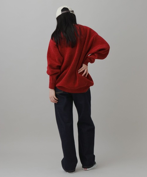 LAKOLE(ラコレ)の「デニムスリムパンツ(WOMEN) / 1068083(デニムジャケット・レディース・インディゴブルー/ブラック・X-SMALL/SMALL/MEDIUM/LARGE)」の3枚目の写真