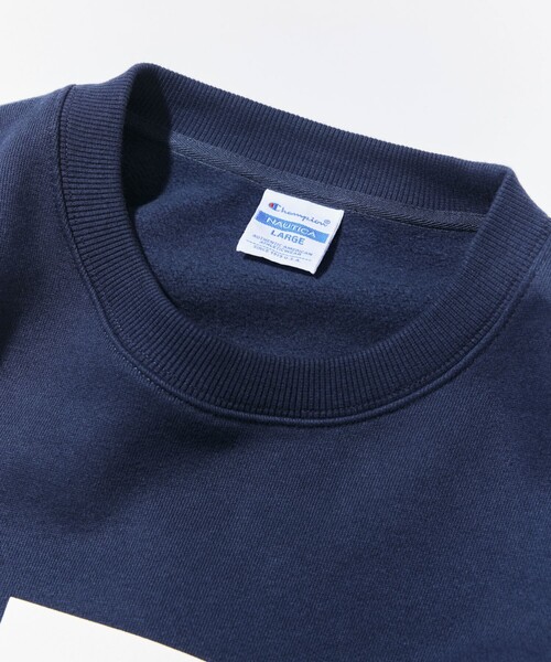 NAUTICA(ノーティカ)の「NAUTICA/ノーティカ Champion × NAUTICA NTC sweatshirt(スウェット・メンズ・ブラック/ネイビー/グレー・MEDIUM/LARGE/X-LARGE/XX-LARGE)」の5枚目の写真