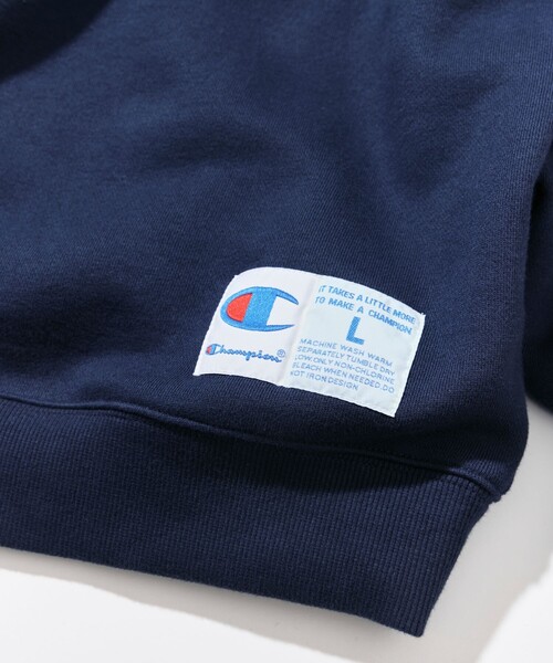 NAUTICA(ノーティカ)の「NAUTICA/ノーティカ Champion × NAUTICA NTC sweatshirt(スウェット・メンズ・ブラック/ネイビー/グレー・MEDIUM/LARGE/X-LARGE/XX-LARGE)」の7枚目の写真