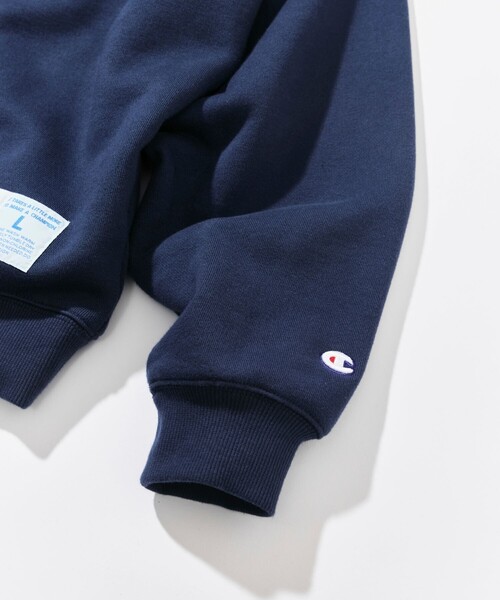 NAUTICA(ノーティカ)の「NAUTICA/ノーティカ Champion × NAUTICA NTC sweatshirt(スウェット・メンズ・ブラック/ネイビー/グレー・MEDIUM/LARGE/X-LARGE/XX-LARGE)」の8枚目の写真