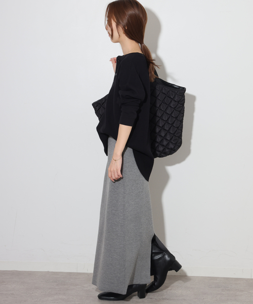 JOURNAL STANDARD relume(ジャーナルスタンダード レリューム)の「RELUME ヒールストレッチブーツ(ブーツ・レディース・ブラック/ブラウン・23cm/24cm/25cm)」の4枚目の写真