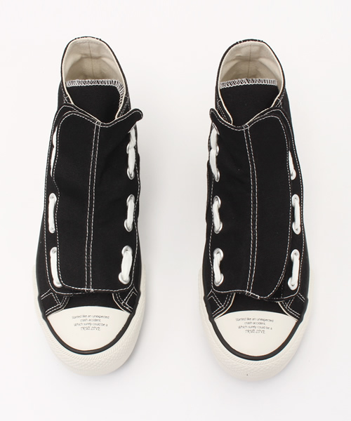 MOUSSY（マウジー）の「HIGH CUT SNEAKERS（スニーカー・レディース・ブラック/ホワイト/レッド・LARGE/SMALL/MEDIUM）」の11枚目の写真