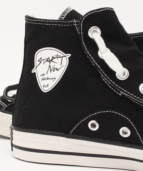 MOUSSY（マウジー）の「HIGH CUT SNEAKERS（スニーカー・レディース・ブラック/ホワイト/レッド・LARGE/SMALL/MEDIUM）」の5枚目の写真