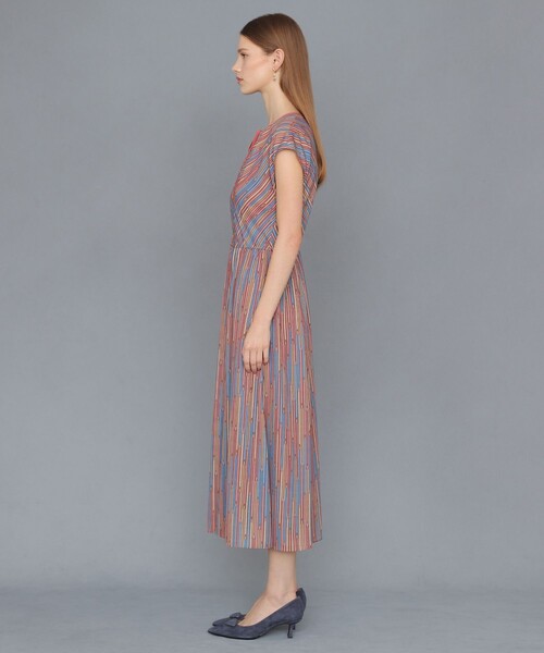 ANAYI（アナイ）の「ペンシルプリントフレンチスリーブ ワンピース（ワンピース・レディース・ベージュ・38/36/34）」の15枚目の写真