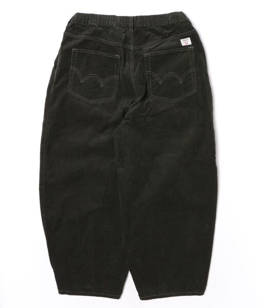 EDWIN（エドウィン）の「EDWIN LADIES ノンストレッチ コーデュロイ イージーサーカスワイドパンツ（その他パンツ・レディース・オリーブ/バーガンディー・MEDIUM/LARGE/SMALL/X-LARGE）」の3枚目の写真