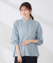 バックフレア シャツ