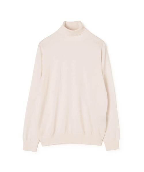 TOMORROWLAND (トゥモローランド)の「【WEB先行予約】TOMORROWLAND tricot スーパーファインメリノウール タートルネックニット S-WOOL(ニット/セーター・メンズ・ブラック/ネイビー/チャコールグレー/ホワイト・S/M/XS/L/XL)」の2枚目の写真