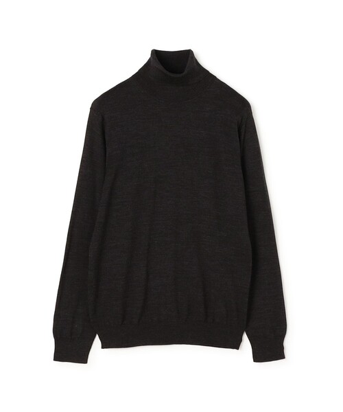 TOMORROWLAND (トゥモローランド)の「【WEB先行予約】TOMORROWLAND tricot スーパーファインメリノウール タートルネックニット S-WOOL(ニット/セーター・メンズ・ブラック/ネイビー/チャコールグレー/ホワイト・S/M/XS/L/XL)」の4枚目の写真