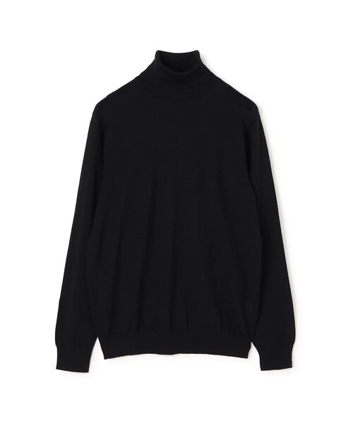 TOMORROWLAND (トゥモローランド)の「【WEB先行予約】TOMORROWLAND tricot スーパーファインメリノウール タートルネックニット S-WOOL(ニット/セーター・メンズ・ブラック/ネイビー/チャコールグレー/ホワイト・S/M/XS/L/XL)」の3枚目の写真