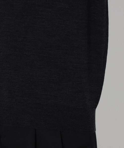 TOMORROWLAND (トゥモローランド)の「【WEB先行予約】TOMORROWLAND tricot スーパーファインメリノウール タートルネックニット S-WOOL(ニット/セーター・メンズ・ブラック/ネイビー/チャコールグレー/ホワイト・S/M/XS/L/XL)」の12枚目の写真