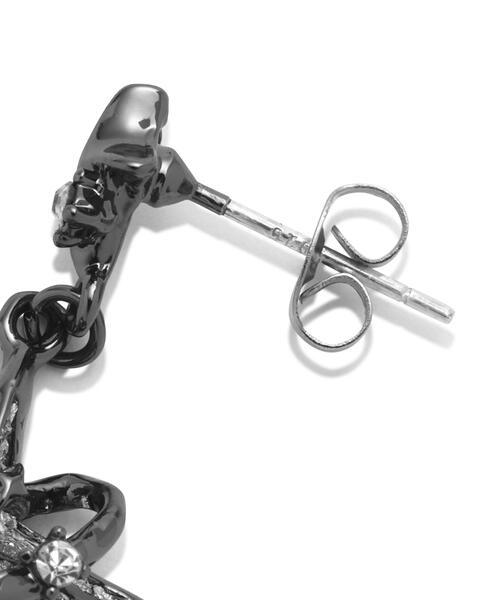 SIS(エスアイエス)の「SIS/エスアイエス/pierced earrings 3(イヤリング・レディース・シルバー・F)」の5枚目の写真