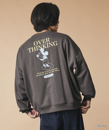 限定展開 MICKEY 別注 ビックシルエット OverThinking スウェット