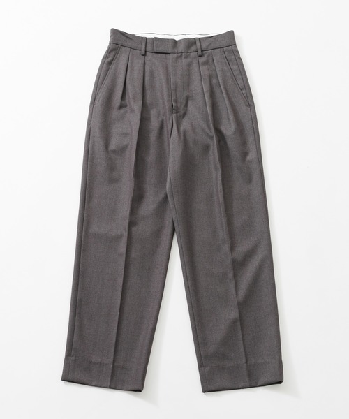 URBAN RESEARCH（アーバンリサーチ）の「T/R/W TWILL ST TROUSER（その他パンツ・メンズ・ブラウン/ブラック/チャコールグレー・MEDIUM/LARGE）」の2枚目の写真