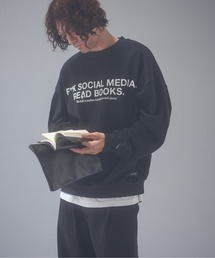 ADAMPATEK/FRxAP logo sweatshirt/ロゴスウェット