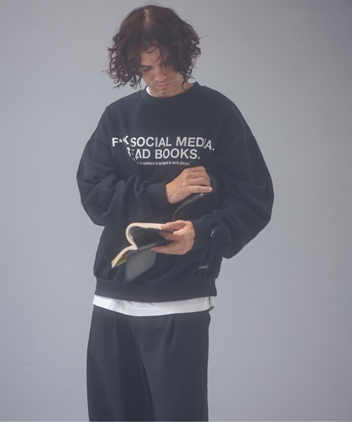 ADAM PATEK(アダムパテック)の「ADAMPATEK/FRxAP logo sweatshirt/ロゴスウェット(スウェット・メンズ・ブラック・1/2)」の19枚目の写真