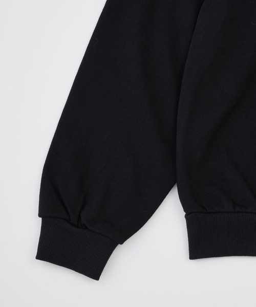 ADAM PATEK(アダムパテック)の「ADAMPATEK/FRxAP logo sweatshirt/ロゴスウェット(スウェット・メンズ・ブラック・1/2)」の10枚目の写真