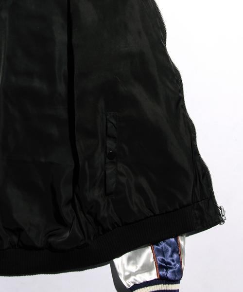 HALFMAN(ハーフマン)の「<HALFMAN> SOUVENIR JACKET/アウター(ブルゾン・メンズ・ブラック・MEDIUM)」の6枚目の写真