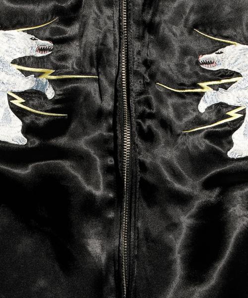 HALFMAN(ハーフマン)の「<HALFMAN> SOUVENIR JACKET/アウター(ブルゾン・メンズ・ブラック・MEDIUM)」の7枚目の写真