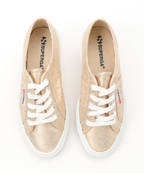 SUPERGA（スペルガ）の「SUPERGA スニーカー（スニーカー・レディース・シルバー/ゴールド・36/37）」の5枚目の写真