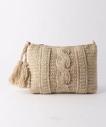 BEAUTY&YOUTH UNITED ARROWS | BY ケーブルニットクラッチバッグ -3WAY-◆(クラッチバッグ)